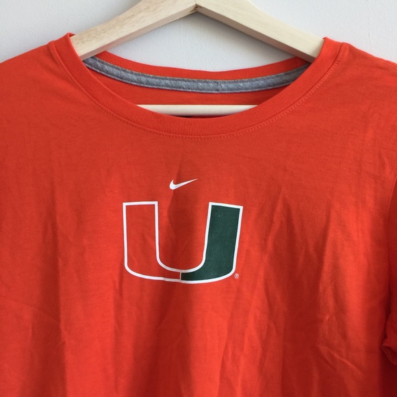 Nike Long Sleeve Tee (University of Miami / UM) - Picture 3 of 5